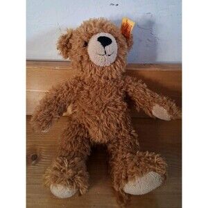 Steiff Plush Teddy Bear ~8" Or 21cm 012648 Germany Happy Teddy
